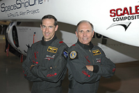 Pilots Brian Binnie and Mike Melvill